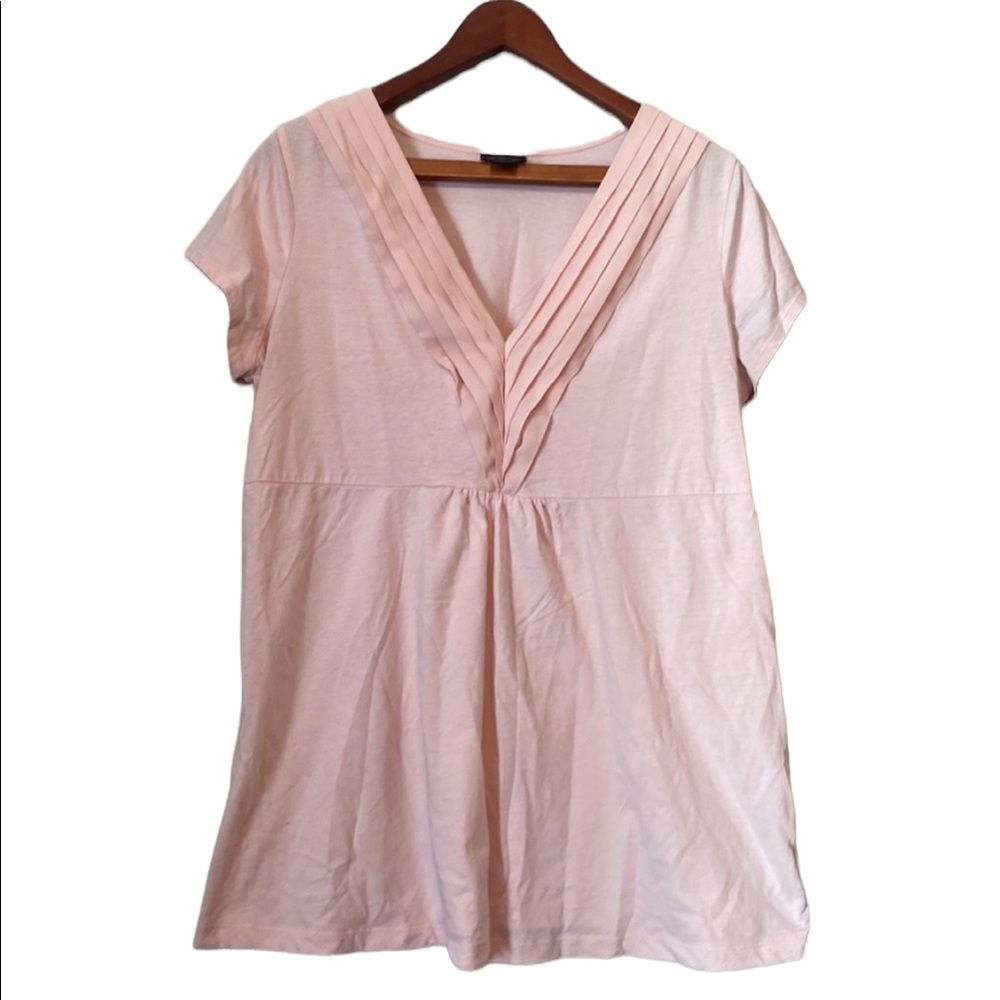 Oh Baby by Motherhood Pale Pink Short Sleeved Top